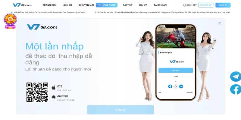 Giới thiệu về trang web cược v7bet